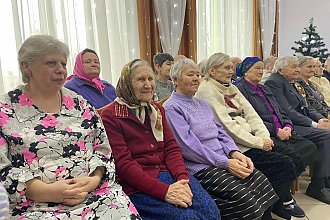 Первый заместитель министра образования Ирина Старовойтова посетила отделение круглосуточного пребывания для граждан пожилого возраста и инвалидов