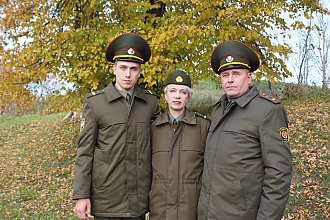 21 октября – День отца. По примеру Сергея Грецкого в рядах Вооруженных Сил Республики Беларусь служит сын Павел