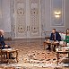 Александр Лукашенко дает интервью ведущим российским СМИ