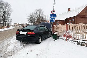 В Новогрудском районе произошли две аварии по причине нарушения скоростного режима при осуществлении движения в зимних условиях