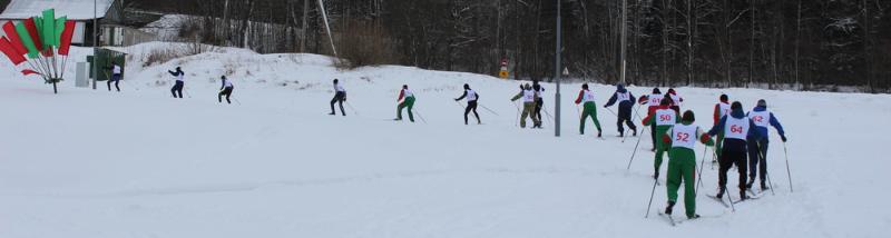 Чемпионат Западного оперативного командования по лыжным гонкам прошел в Новогрудке