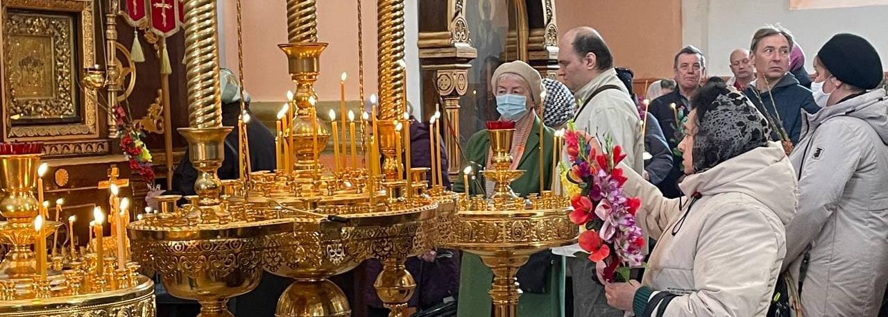 Православные верующие Новогрудчины празднуют Вербное воскресенье