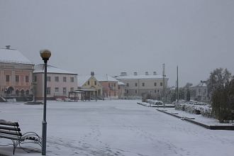 Зима вернулась в Новогрудок 22 апреля