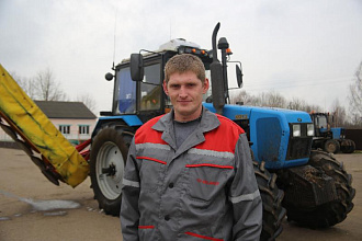 Тракторист-машинист Андрей Стальмашок нашел свое предназначение в жизни