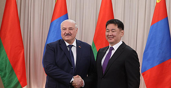 Встреча Александра Лукашенко с Президентом Монголии проходит в Улан-Баторе